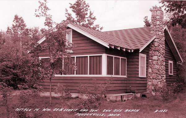 Prudenville Michigan Sun Rise Beach (newer photo)